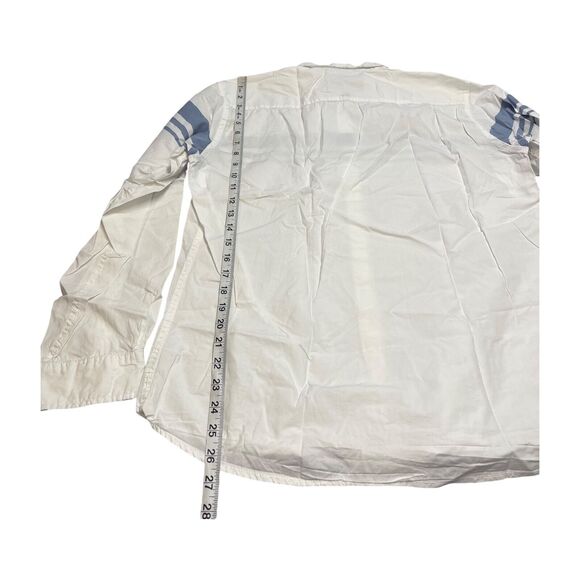 Native Code Shirt Men's Large Striped Classic Long Sleeve Button-Up - Picture 5 of 6